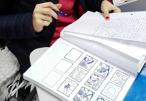 La BD comme levier d'écriture en FLE (niveau B2)